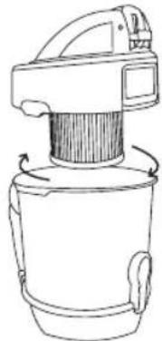 BESTRON A1500SR - REINIGING EN ONDERHOUD - Reinigen of vervangen van het HEPA-filter - 2