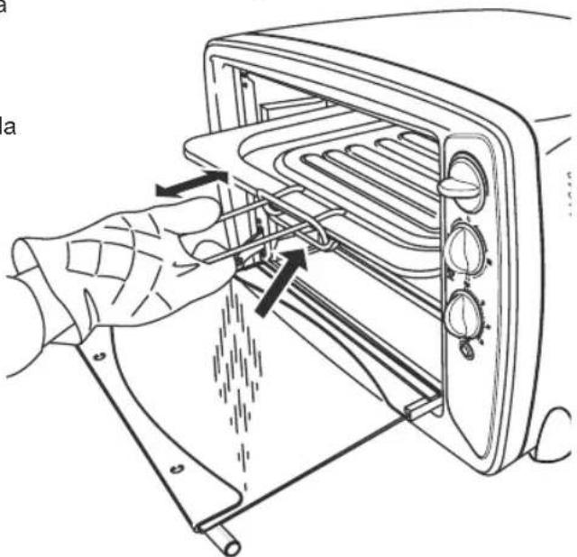 BESTRON AGL30 - FUNZIONAMENTO - Funzione forno ventilato - 3