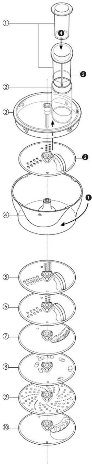 DELONGHI KM 180 - Utilisation de la grille à découvert / à hacher / juillet - 1