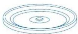 DELONGHI MW765 - GRILLE HAUTE - 1