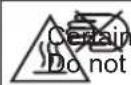 BESTRON ACM608W - SAFETY INSTRUCTIONS - Electricity and heat - 1
