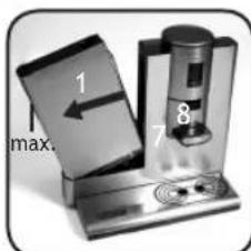 INVENTUM Cafe Invento HK11 - | TO RINSE THE MACHINE - 1
