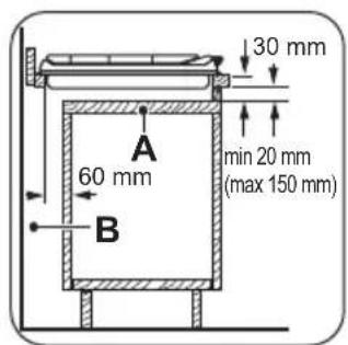 ZANUSSI ZEE6140 - Unterbaumöbel mit Tür - 1