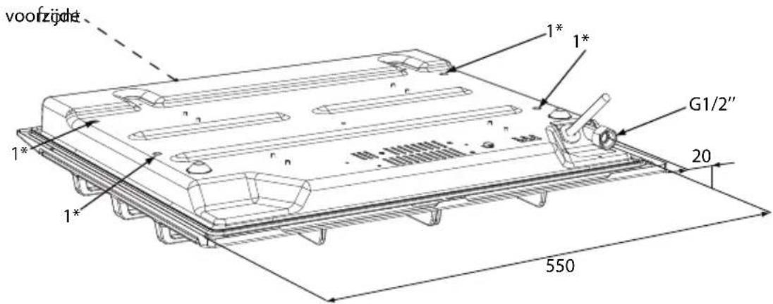 Pelgrim GK695 - Placing the sealing tape - 5