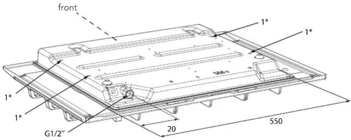 Pelgrim GK695 - Placing the sealing tape - 11