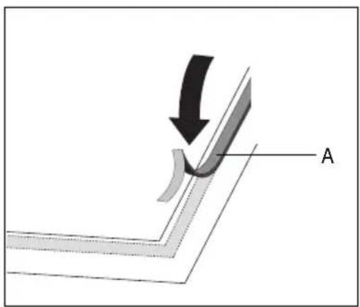 Pelgrim GK695 - Placing the sealing tape - 1