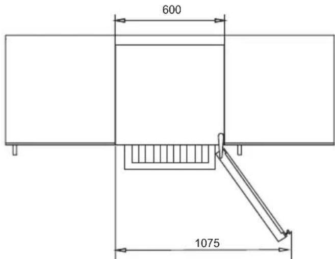 BLOMBERG WSN 1412 LT - The appliance viewed from above - 1