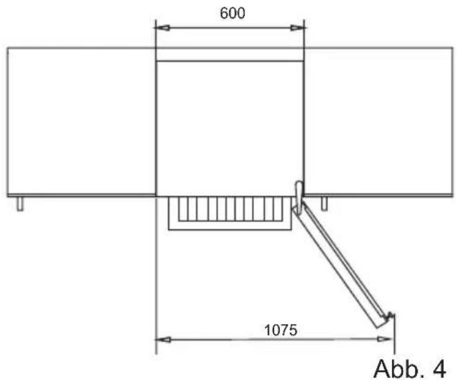 BLOMBERG WSN 1412 LT - Schrank in Draufsicht - 1
