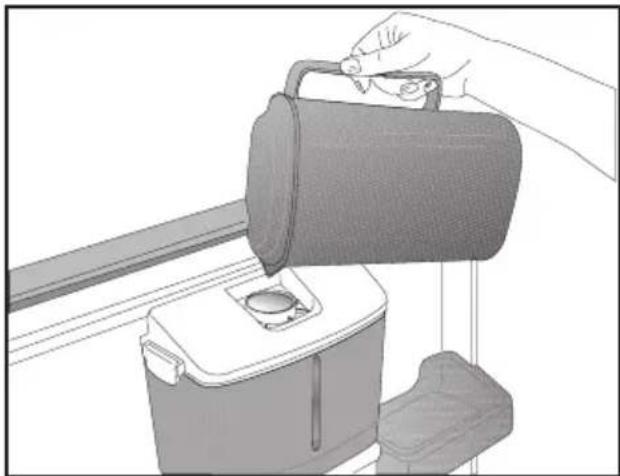 BLOMBERG KWS 9220 X - Utilização do dispensador de água - 1