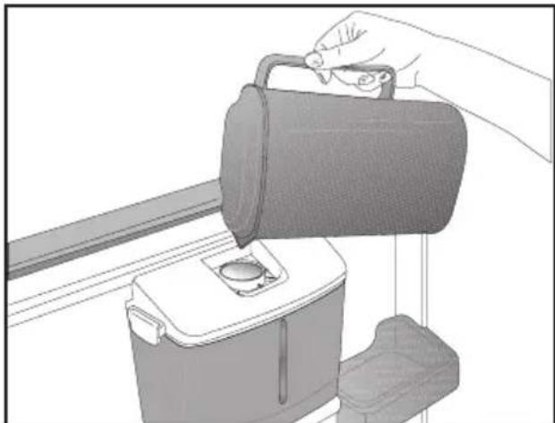 BLOMBERG KWS 9220 X - Χρήση του διανομέα νερού - 1