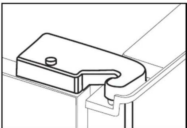 BLOMBERG KWS 9220 X - Ρύθμιση του διακένου από την πάνω πόρτα - 5