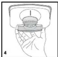 BLOMBERG KSM 9520 X A - Replacing the interior light bulb - 4