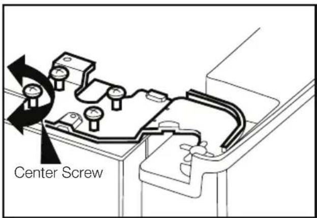 BLOMBERG KQD1250XA - Adjusting the gap between the upper door - 4