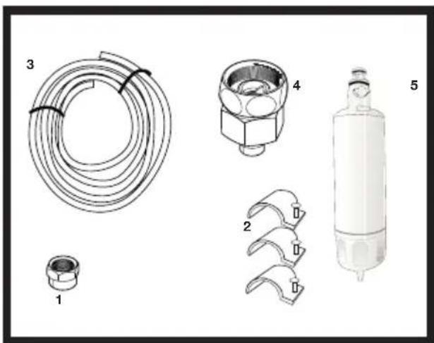 BLOMBERG KQD 1360E - Installing Water Filter (in some models) - 1