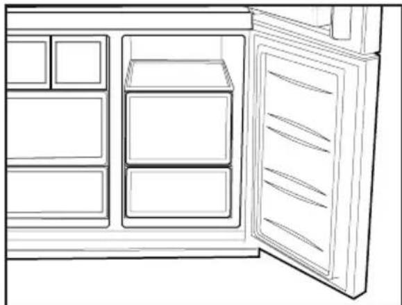 BLOMBERG KQD 1360E - Fleksialuesäilytyslokero - 1