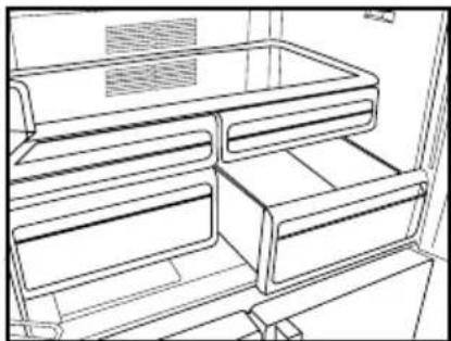 BLOMBERG KQD 1360E - Prateleiras de estrutura deslizante - 2
