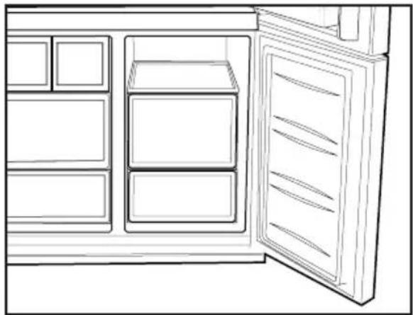 BLOMBERG KQD 1360 X A - Flexizone opbevaringsrum - 1