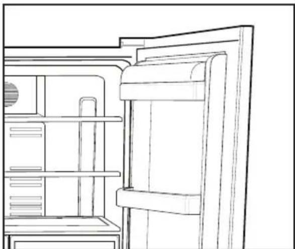 BLOMBERG KQD 1360 X A - Secção de manteiga e queijo - 1