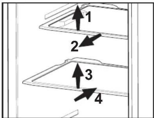 BLOMBERG KQD 1360 X A - Выдвижные полки - 1