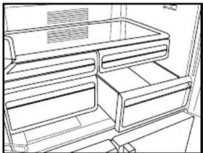 BLOMBERG KQD 1360 X A - Gaveta para frutos e legumes - 1