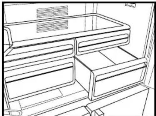 BLOMBERG KQD 1360 X A - Gemüsefach - 1