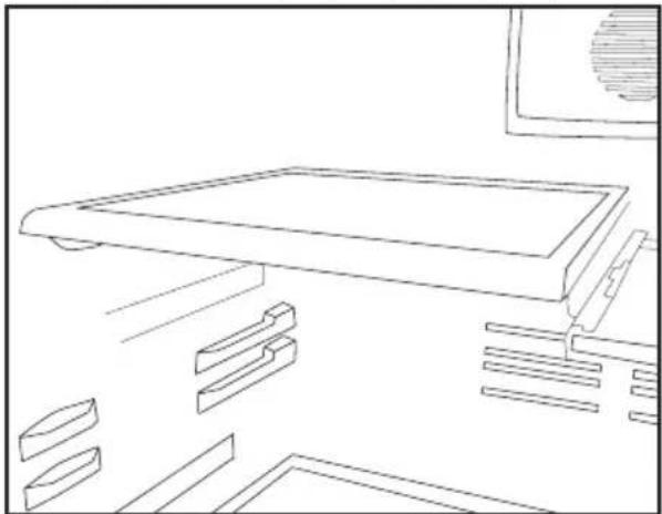 BLOMBERG KQD 1360 X A - Συρόμενα ράφια θαλάμου με πίσω σύστημα ανάρτησης - 1