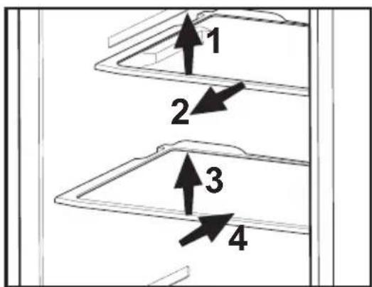 BLOMBERG KQD 1360 X A - Плъзгаци се рафтове - 1