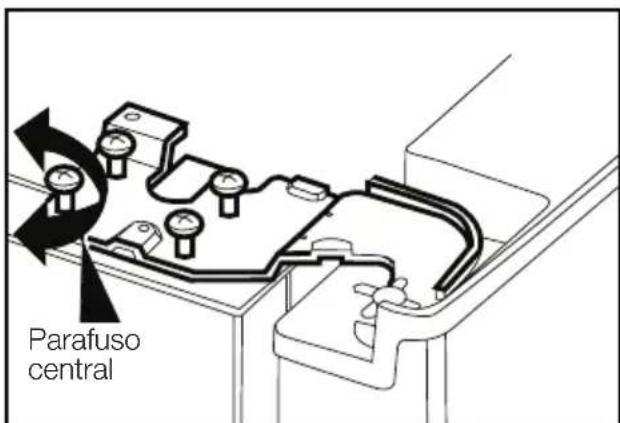 BLOMBERG KQD 1251 X A - Ajustar o espaço entre a porta superior - 4