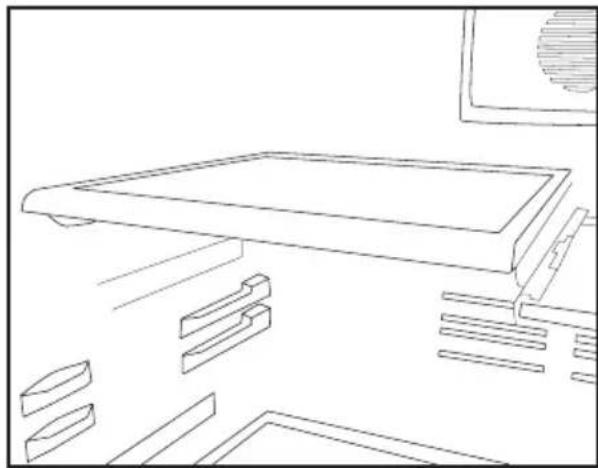 BLOMBERG KQD 1251 X A - Sliding Body Shelves With Rear Hangers - 1