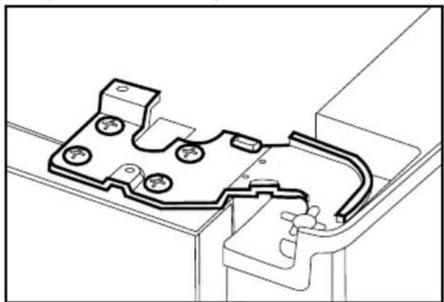 BLOMBERG KQD 1251 X A - Réglage du jeu entre les portes supérieures - 1