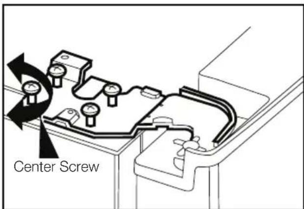 BLOMBERG KQD 1251 X A - Adjusting the gap between the upper door - 4