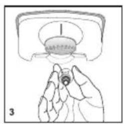 BLOMBERG KNM 1551 I A - Substituição da lampada interior - 3