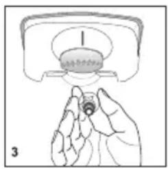 BLOMBERG KNM 1551 I A - Replacing the interior light bulb - 1