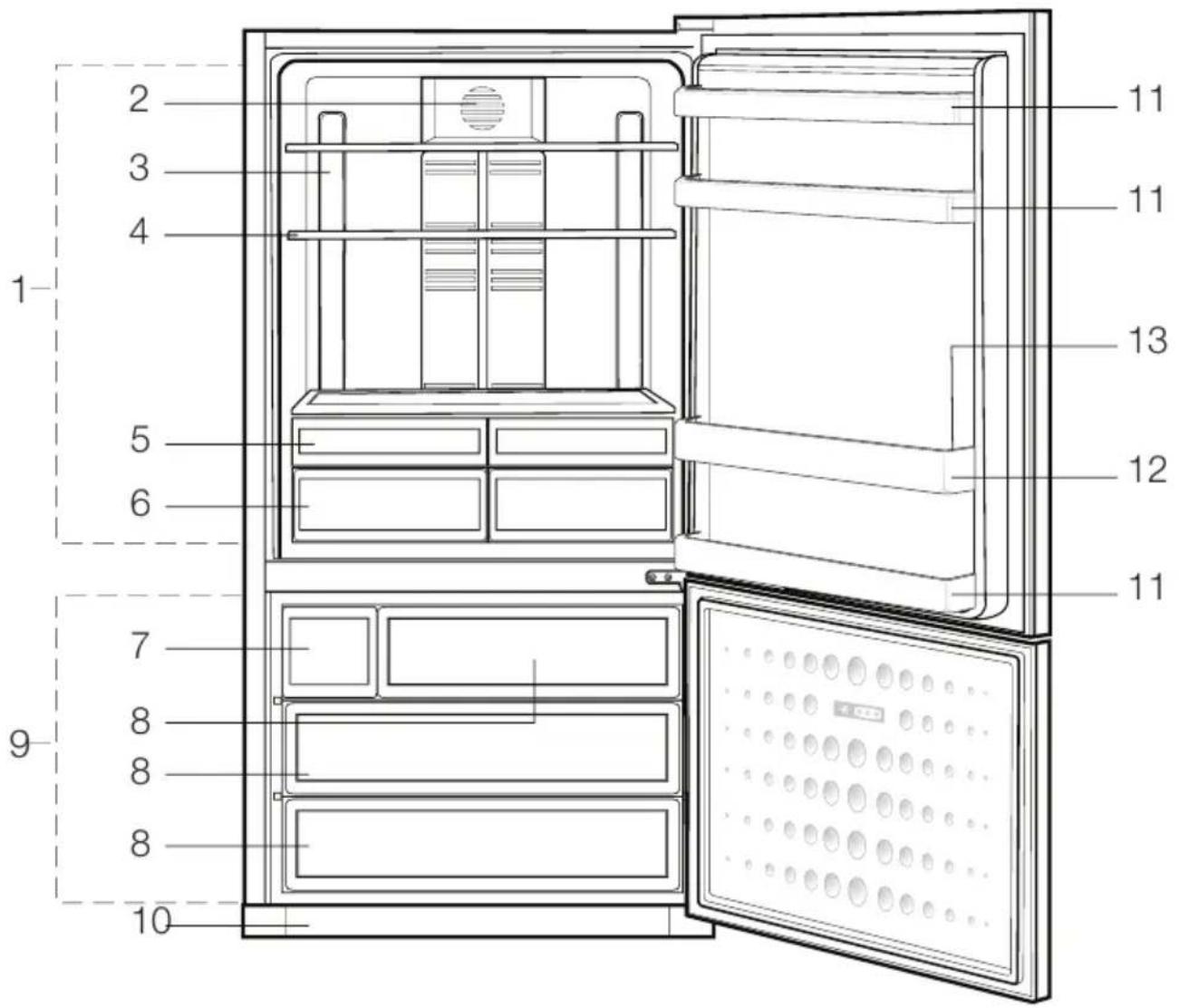 BLOMBERG KND 9950 XA - Your Refrigerator - 1