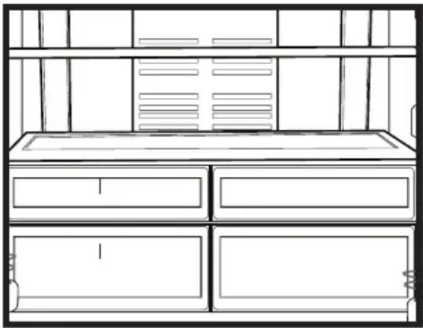 BLOMBERG KND 9950 XA - Éclairage bleu - 1