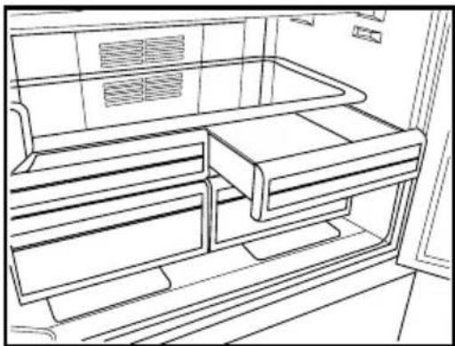 BLOMBERG KFD 9950 XA - Compartiment Zone fraîche - 1