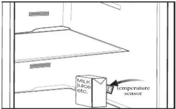 MILK juice etc. temperature sensor