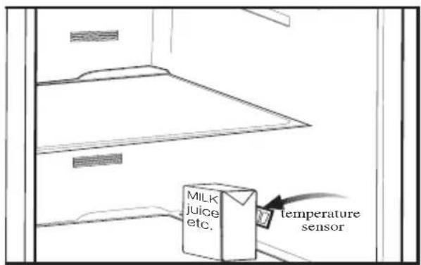 MILK juice etc. temperature sensor