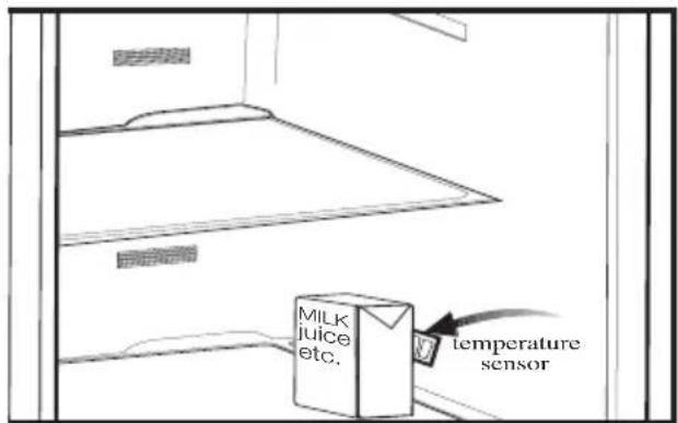 MILK juice etc. temperature sensor