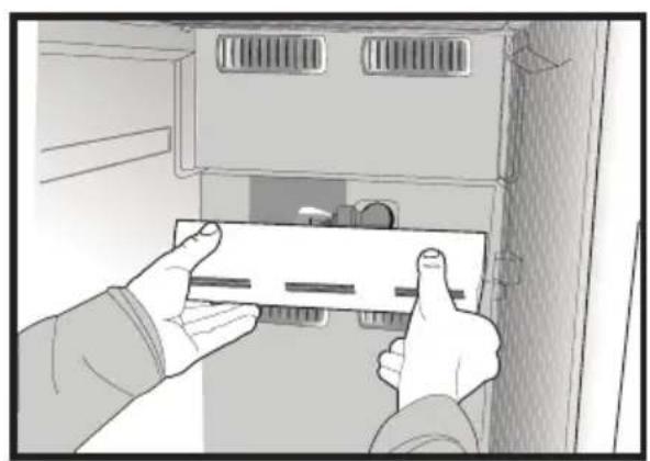 BLOMBERG IWD 1007 XT - Sustitución de la bombilla interior - 5