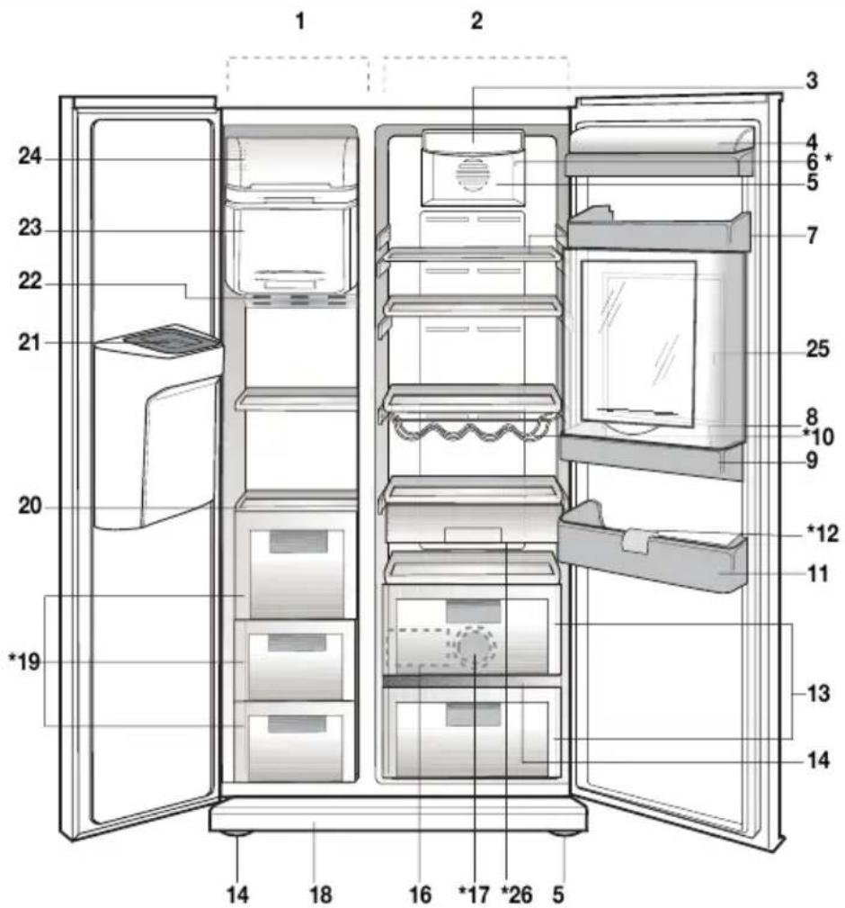 BLOMBERG IWD 1007 XT - 1Ihr Kuhlschrank - 1