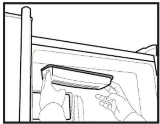 BLOMBERG IWD 1007 XT - Sostituzione della lampadina interna - 4