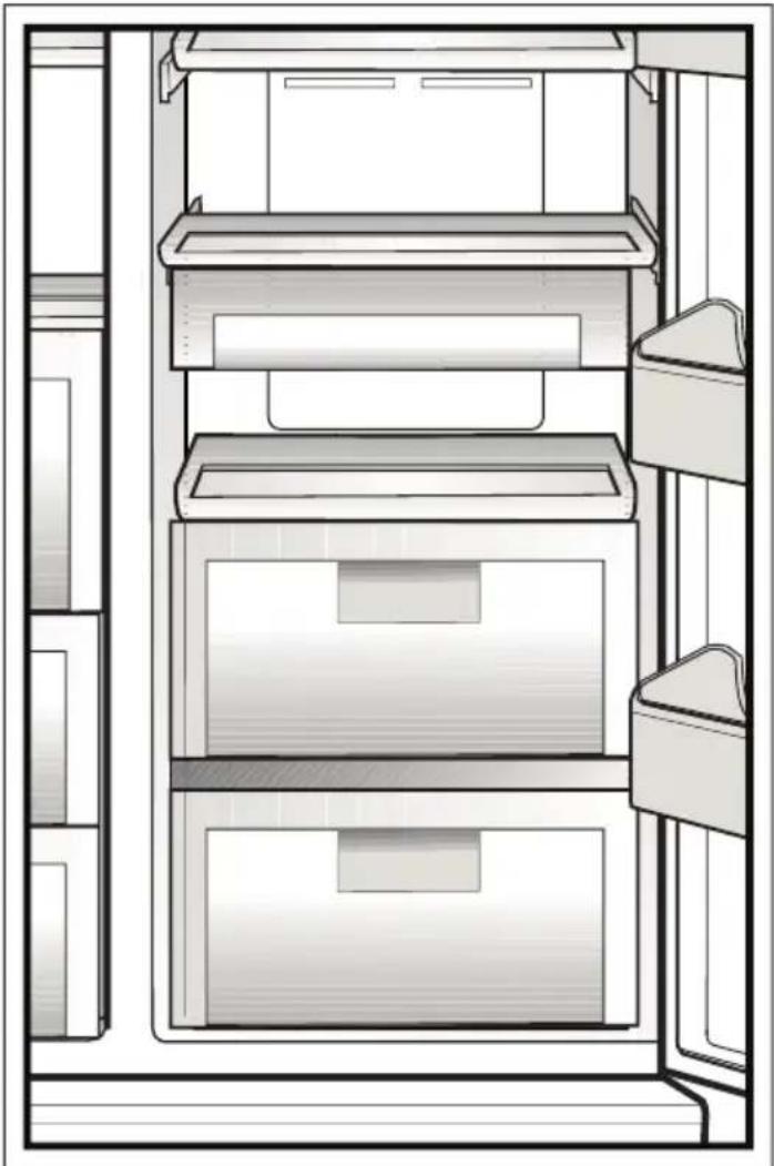 BLOMBERG IWD 1004ET - Chill compartment - 1