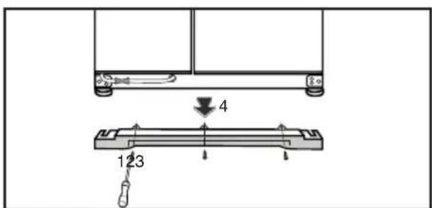 BLOMBERG IWD 1004ET - Ajuste da alta da porta - 2