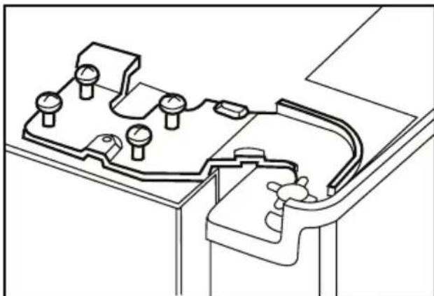 BLOMBERG IWD 1004ET - Spalt zwischen den Türen anpassen - 4