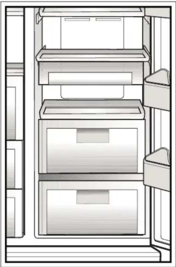 BLOMBERG IWD 1004ET - Jäähdytyslokero - 1