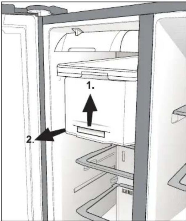BLOMBERG IWD 1004ET - Icebox and Water Dispenser - 1