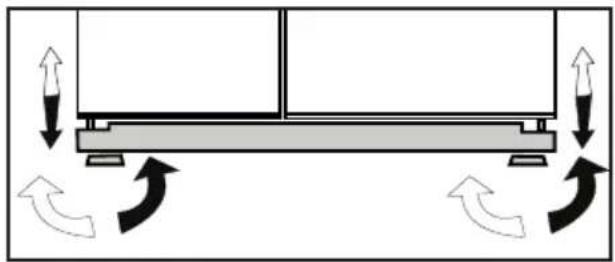BLOMBERG IWD 1006 XT - Hoogteafstelling van de deur - 1