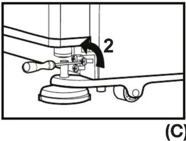 BLOMBERG IWD 1006 XT - Hoogteafstelling van de deur - 3