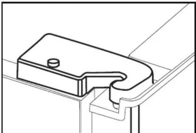 BLOMBERG IWD 1006 XT - Regolazione della distanza tra la porta superiore - 5